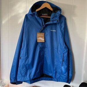 NWT Grundens Weather Watch Jacket Fishing Waterproof Glacier Blue Lightweight